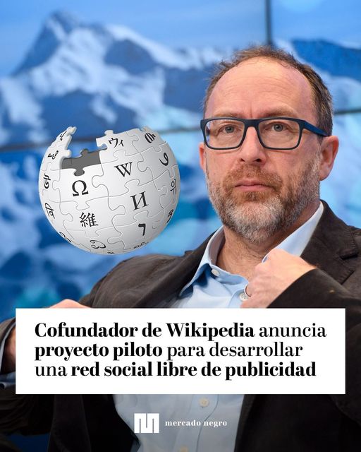 Cofundador de Wikipedia anuncia Proyecto piloto para desarrollar una Red Social Libre de Publicidad. 1 253676112 4667732599946172 7924178769975451921 n