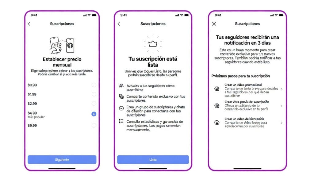 Configuración Suscriptores INSTAGRAM