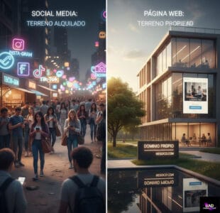 Web vs. Redes Sociales