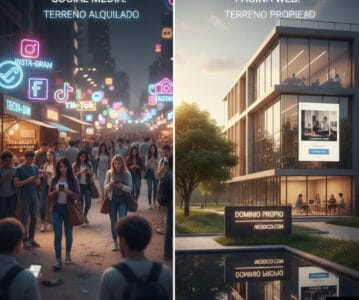 Web vs. Redes Sociales