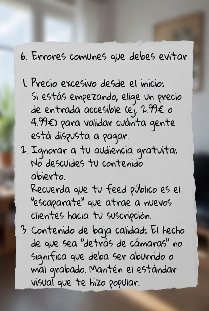 Errores Comunes en Instagram 