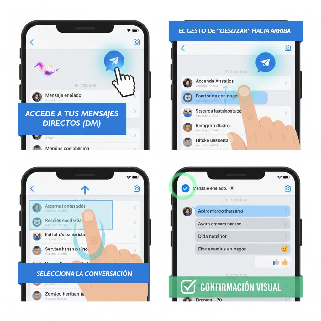 Mensajes temporales en Instagram 3 Guía Modo Efímero en Instagram
